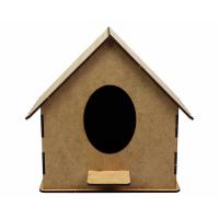 3D Ahşap Büyük Kuş Evi Maketi