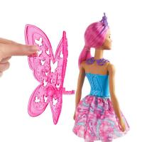 Barbie Sihirli Dönüşen Peri Kızı GJJ99 - Pembe Saç