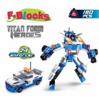 F-Blocks Transform Heroes 2in1 Lego Seti 180 Parça