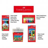 Faber Castell Boyama Seti 12li 4 Parça