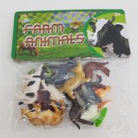 Farm Animals Mini Çiftlik Hayvanları Seti 12 Parça-Domuz