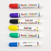Fatih Multi Crayon Çevirmeli Mum Boya 6 Renk