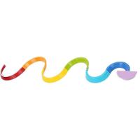 Gökkuşağı Renkli Ahşap Blokları Montessori Eğitim Seti - Rainbow