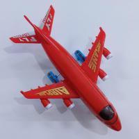 Işıklı Sesli Sürtmeli Yolcu Uçağı - Kırmızı