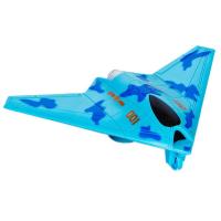 Işıklı Sesli Sürtmeli Savaş Uçağı - Mavi