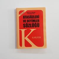 Karatay Yayınları Atasözleri Ve Deyimler Sözlüğü (Plastik Kapak)