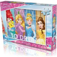 KS Games Disney Princess 100 Parça Puzzle
