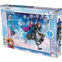KS Games Frozen 100 Parça Puzzle