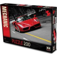 Ks Games Super Cars Puzzle 200 Parça
