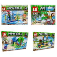 LB Minecraft Oyun Seti 4 Paket Bir Arada 325 Parça