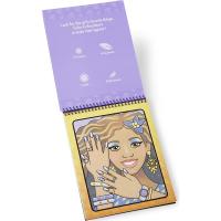 Magic Water Makeup And Manıcures Book Sihirli Makyaj Sulu Boyama Kitabı