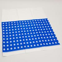 Mavi Puantiyeli Masa Örtüsü 108x178 Cm.