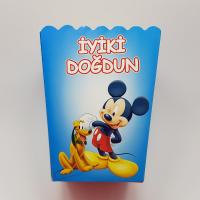Mickey Mouse Mısır (Popcorn) Kutusu (8 Adet)