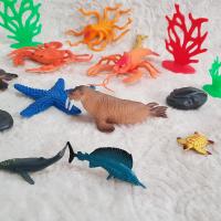 Okyanus Canlıları Deniz Hayvanları Seti 21 Parça