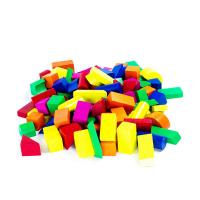 PlayWood Silindir Kutuda Renkli Ahşap Bloklar 100 Parça