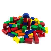 PlayWood Silindir Kutuda Renkli Ahşap Bloklar 100 Parça