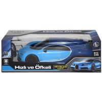 RC 1:14 Hızlı Ve Öfkeli Serisi Uzaktan Kumandalı Araba - Mavi Bugatti