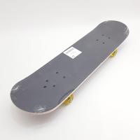 Silikon Dört Tekerli Üstü Zımparalı Altı Desenli Ahşap Kaykay 80 Cm. - Skateboard