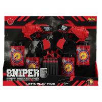 Sniper 5 Hedefli İkili Dart Atıcı Oyuncak Silah Seti
