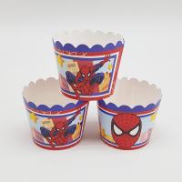 Spiderman (Örümcek Adam) Cupcake (Muffin) Kabı (25 adet)