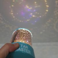 Star Master Gece Lambası Kalpli Projeksiyon Tavan Işık Yansıtma - Mavi