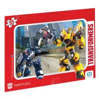 Transformers 35 Parça Frame Puzzle - Kırmızı