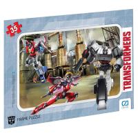 Transformers 35 Parça Frame Puzzle - Gri