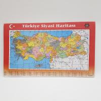 Türkiye Haritası Puzzle 123 Parça