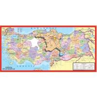 Türkiye Siyasi Haritasi 123 Parça