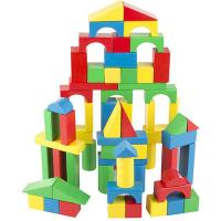 Woody Ahşap Bloklar 60 Parça - Renkli