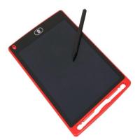 Writing Tablet Lcd 8.5 İnç Dijital Kalemli Çizim Yazı Tahtası Grafik Not Yazma Eğitim Tableti - Kırmızı