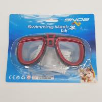 Yüzücü Maske Gözlük - Kırmızı Siyah