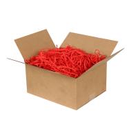 Zigzag Kırpık Kağıt, Kutu Dolgu Malzemesi - Kırmızı